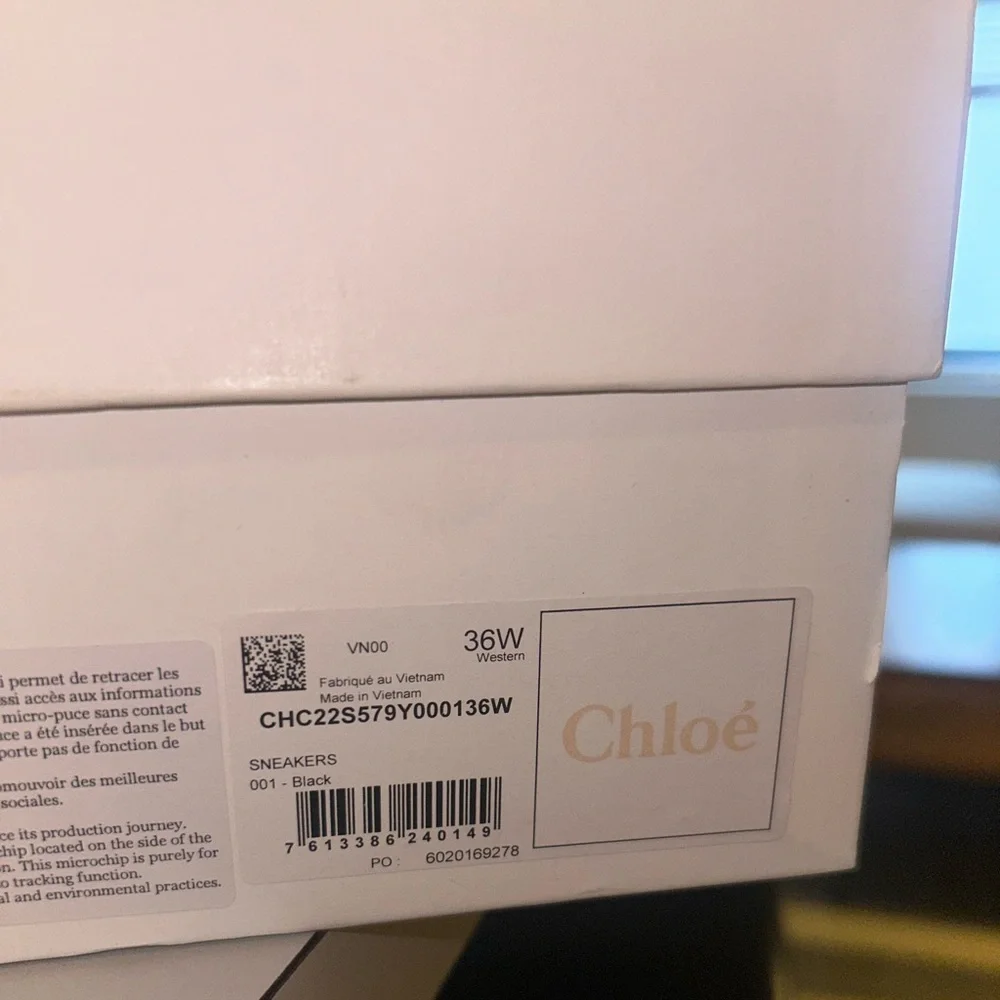 Chloe Nama Sneakers- Black - Picture 4 of 11